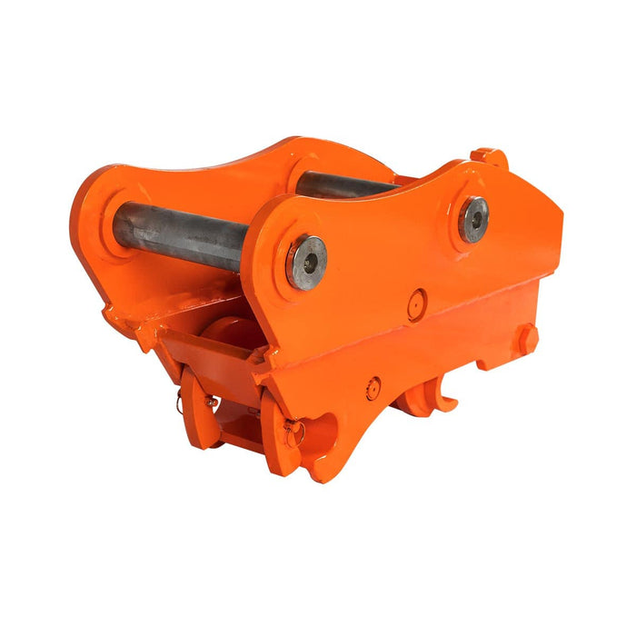 TMG Industrial Quick Coupler for Excavator, 2” Pin Diameter, 10-¼”-12-½” Pin Spread, Built-In Lifting Point (3300 Lb Rating), TMG-EQC50 - TMG Industrial