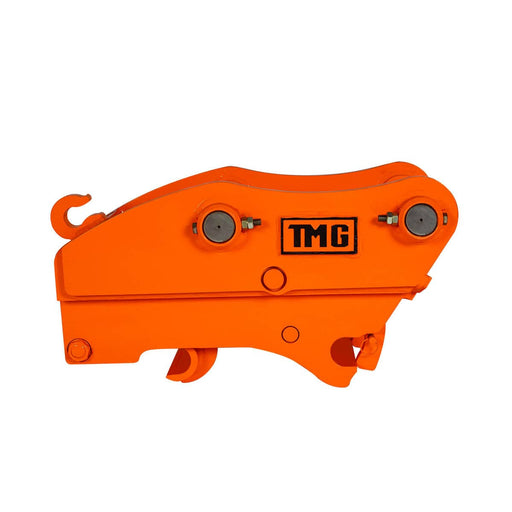 TMG Industrial Quick Coupler for Excavator, 2” Pin Diameter, 10-¼”-12-½” Pin Spread, Built-In Lifting Point (3300 Lb Rating), TMG-EQC50 - TMG Industrial