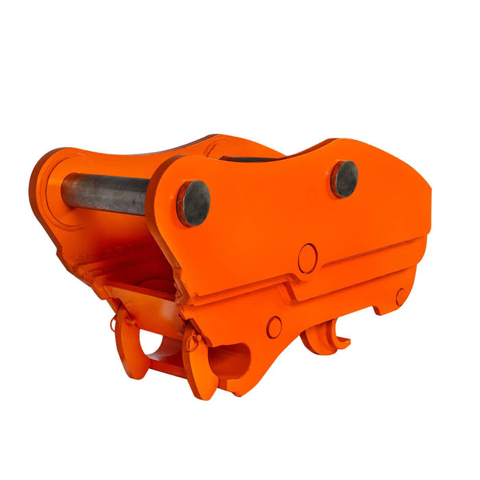 TMG Industrial Quick Coupler for Excavator, 1-¾” Pin Diameter, 8-½”-10-½” Pin Spread, Built-In Lifting Point (3300 Lb Rating), TMG-EQC44 - TMG Industrial