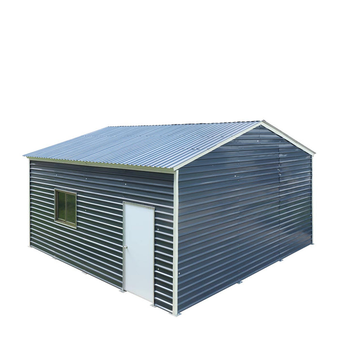 20’ x 20’ Metal Garage Shed