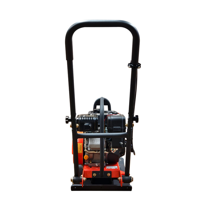 TMG Industrial 2380 Lbs Heavy-Duty Plate Compactor, 6.5 HP Loncin G200F Engine, 8” Compaction Depth, TMG-PC60