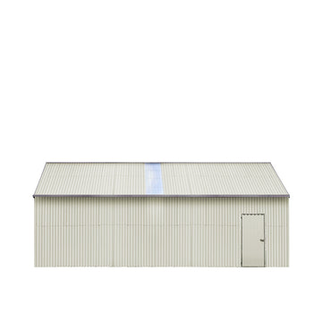 TMG Industrial 25' x 33' Double Garage Metal Barn Shed with Side Entry —  TMG Industrial USA