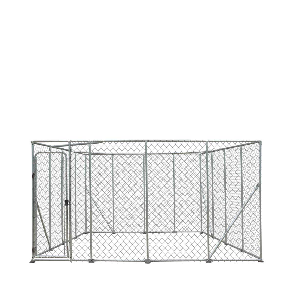 TMG Industrial 20 x 20 Outdoor Dog Kennel Playpen Outdoor Dog