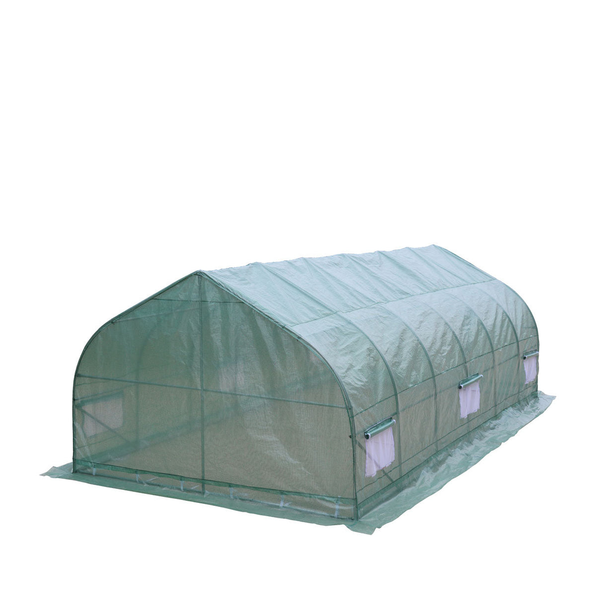 TMG Industrial 10’ x 20’ Tunnel Greenhouse Grow Tent w/Ripstop Leno Co ...