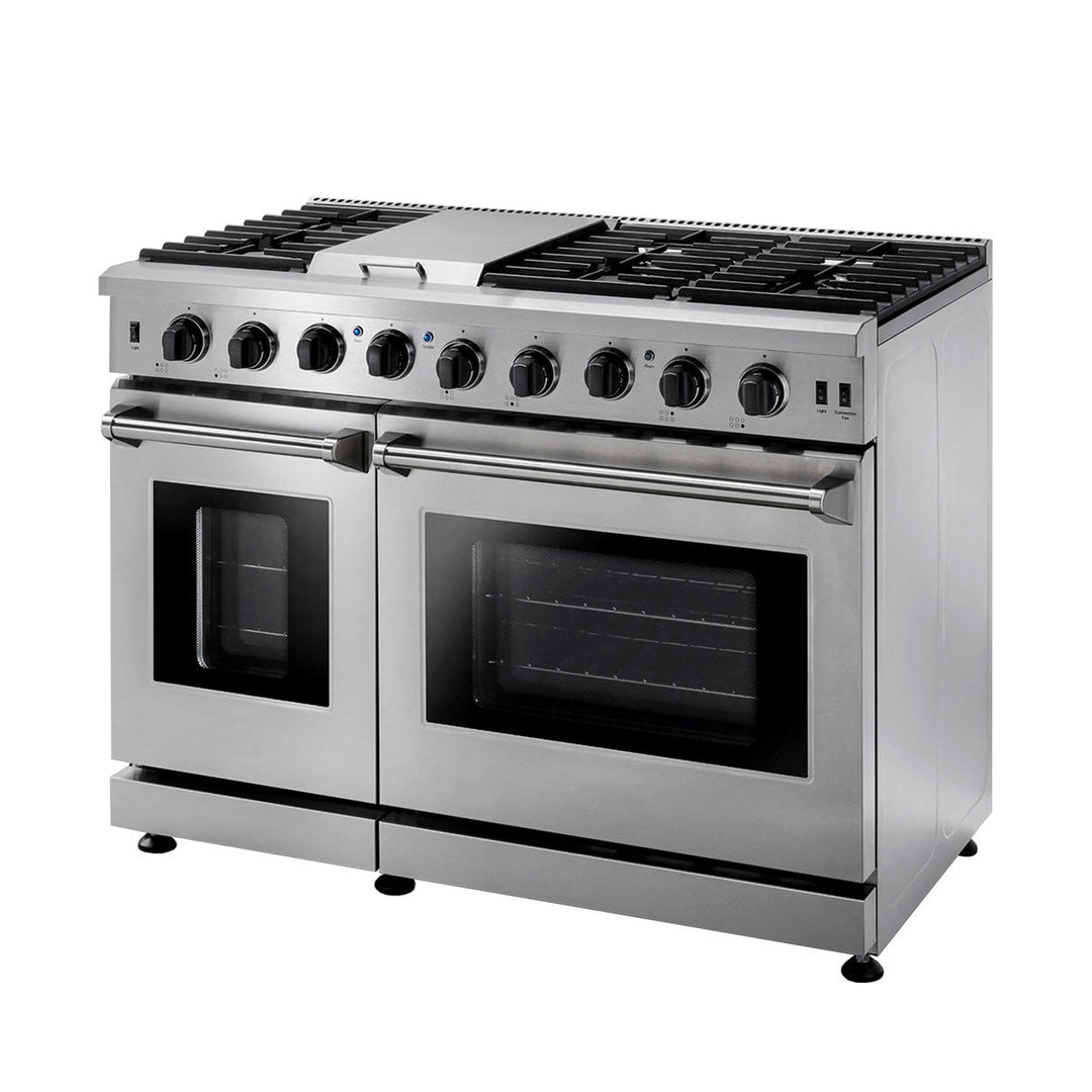 48 inch freestanding gas range