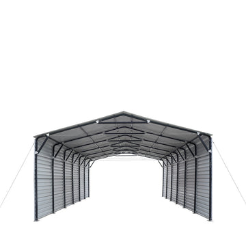 30' Portable Garages for Sale: 30' Wide Portable Carport Shelters for Sale